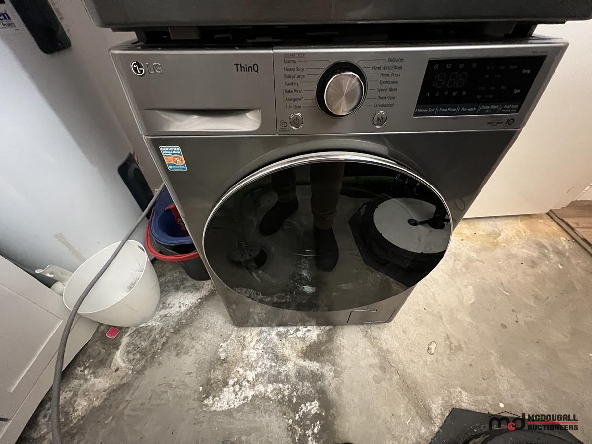 LG ThinQ Washer and Dryer Combo